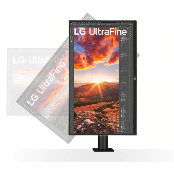 , LG 27UN880-B 27&#8243; Ultra Fine Display UHD-4K IPS 60Hz 5ms HDR USB-C Monitor with Ergo Stand