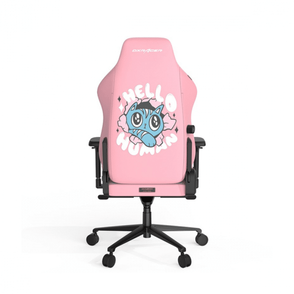 , DXRacer Craft Pro Hello Cat Unique Embroidery Ergonomic Support Gaming Chair &#8211; Pink