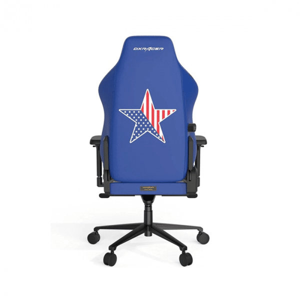 , DXRacer Craft Pro Dream Team Unique Embroidery Ergonomic Support Gaming Chair &#8211; Blue/White