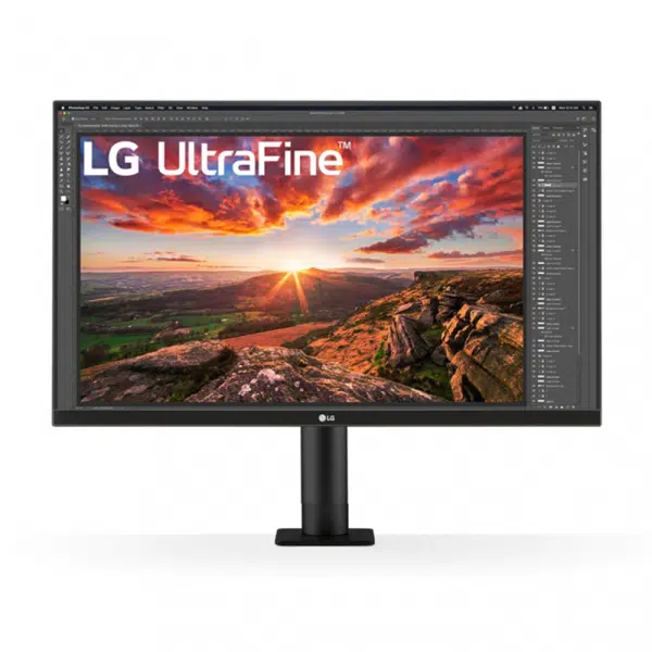 , LG 27UN880-B 27&#8243; Ultra Fine Display UHD-4K IPS 60Hz 5ms HDR USB-C Monitor with Ergo Stand