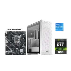 RTX 4060 Ti 8GB Gaming PC – i5-13400F – XPG Defender Mesh Black