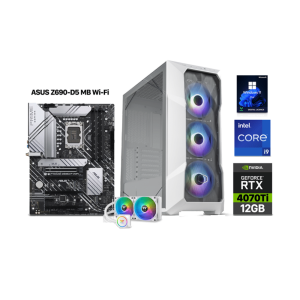RTX 4070 Ti Gaming PC – i9-12900K – MasterBox TD500 White