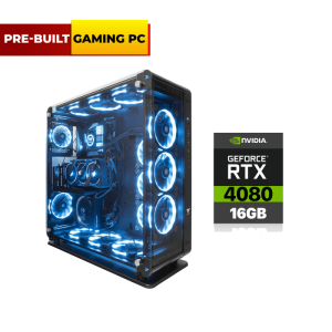 RTX 4080 Gaming PC – i9-13900K – Thermaltake Core P8 Black