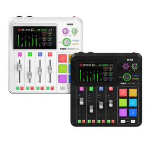RODE RODECaster Duo Integrated Audio Production Studio – Black / White - AX Store Kuwait