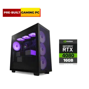 RTX 4080 Gaming PC – i9-13900K – NZXT H7 Flow Black