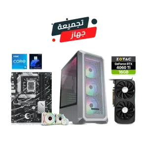 RTX 4060 Ti 16GB Gaming PC – i5-14600K – Cougar Archon 2 White