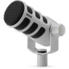 RØDE PodMic Dynamic Podcasting Microphone White - XLR Broadcast Microphone - AX Store Kuwait