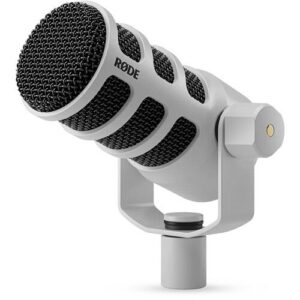 RØDE PodMic Dynamic Podcasting Microphone White - XLR Broadcast Microphone - AX Store Kuwait