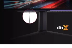LG 27GS95QE UltraGear OLED DTS Headphone X audio feature