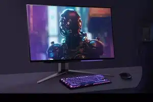 LG 27GS95QE UltraGear OLED gamer centric design