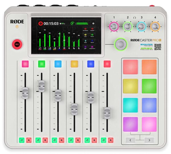 RODE RCPIIW RODECASTER PRO II INTEGRATED AUDIO PRODUCTION STUDIO (WHITE)