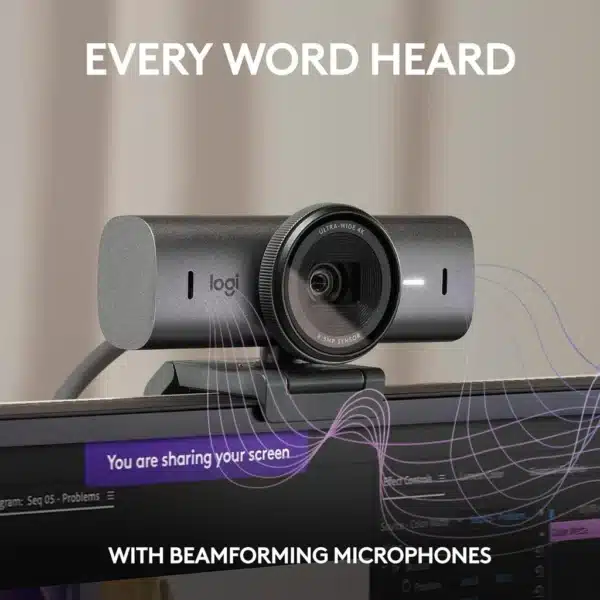 Logitech MX Brio 4K Ultra HD Webcam