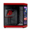 HYTE Y70 TOUCH INFINITE - 14.5 Inch Integrated IPS Touchscreen ATX Mid-Tower Case - Black Cherry