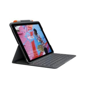 Logitech Slim Keyboard Folio for iPad Air 10.5" (3rd Generation)- Graphite - Arabic - AX Store Kuwait