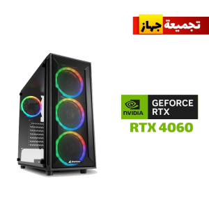 RTX 4060 Gaming PC – i5-13400F – Sharkoon TG4M Black