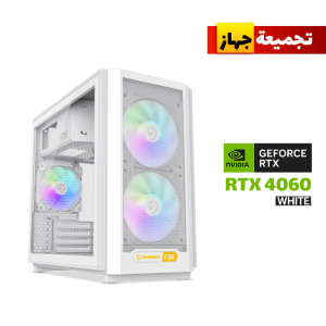 RTX 4060 Gaming PC – i5-12400F – GameMax F36 White