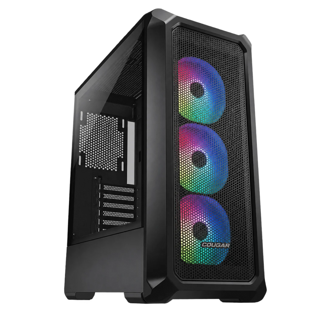 RX 9060 XT 8GB Gaming PC – i5-14400F – Cougar Archon 2 Black