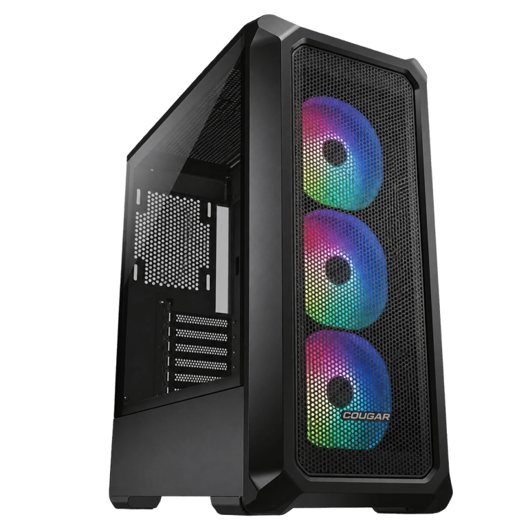 RX 9060 XT 8GB Gaming PC – i5-14400F – Cougar Archon 2 Black