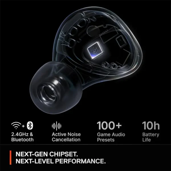 STEELSERIES ARCTIS GameBuds True Wireless Gaming Earbuds – Black - AX Store Kuwait - 13