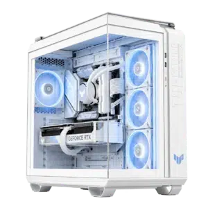 RTX 5070 Ti Gaming PC – Ryzen 7 9800X3D – TUF GT502 Horizon White