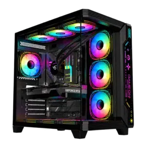 RTX 5070 Gaming PC – Ryzen 7 7800X3D – GameOn Pulse RGB Black