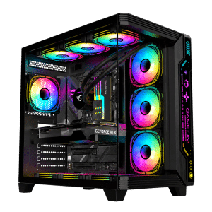 RTX 5070 Gaming PC – Ryzen 7 7800X3D – GameOn Pulse RGB Black