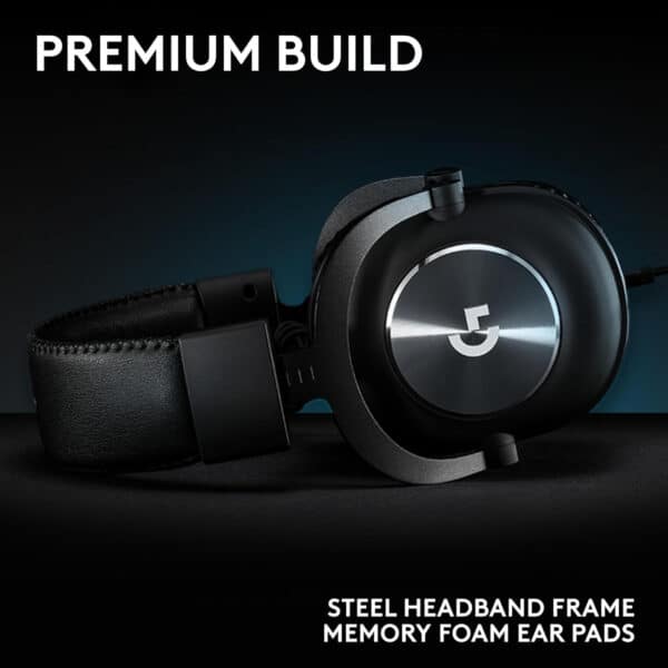 Logitech Pro X SE Wired Gaming Headset Blue Voice Software, DTS X 2.0, 20Hz - 20 KHZ, Premium Leatherete - Black - AX Store Kuwait