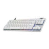 Logitech Pro X TKL Rapid Trigger, On Board Lighting Profile, Key Control, 1ms Report Rate, Magnetic Analog - White - AX Store Kuwait