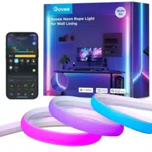 Govee 5M Neon Rope Light for Wall Lining - H66412D1