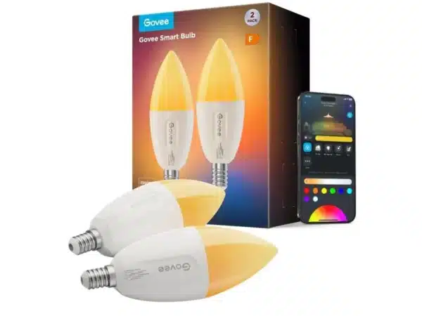 Govee RGBWW Smart LED Bulb (2Packs) E14 - B600CCC1