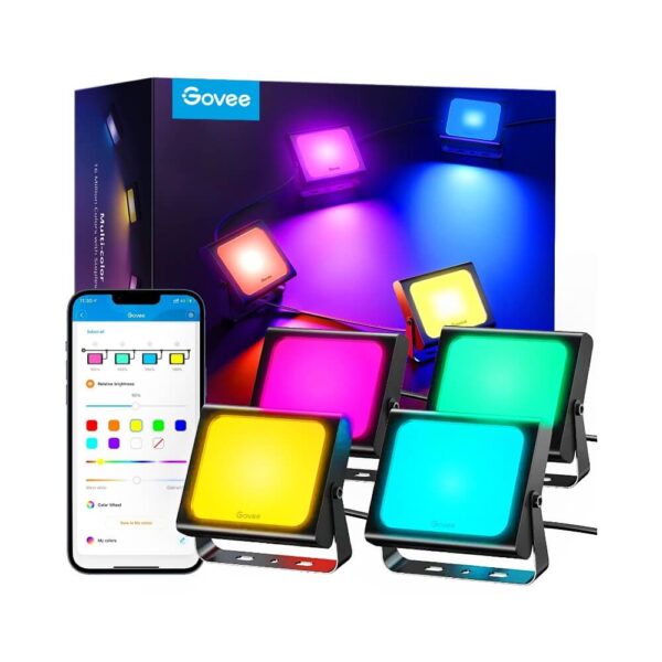Govee RGBICWW LED Smart Flood Lights - H7060