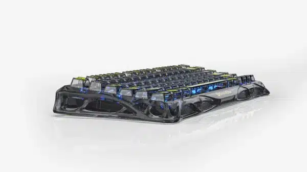 GravaStar Mercury K1 Lite Transparent Black 75% Wireless Mechanical Gaming Keyboard RGB - AX Store Kuwait - 4
