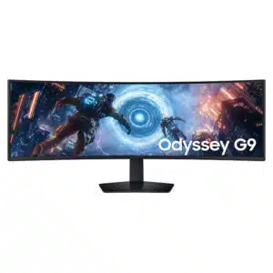 Samsung Odyssey G9 G91F 49" DQHD (5120 x 1440), VA Panel, 1ms(GTG), 144Hz, VESA DisplayHDR 600, AMD FreeSync Premium Pro, HDMI 2.1, Ergonomic Stand, 1000R Curved Gaming Monitor