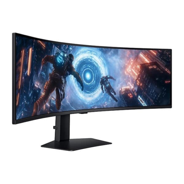 Samsung Odyssey G9 G91F 49" DQHD (5120 x 1440), VA Panel, 1ms(GTG), 144Hz, VESA DisplayHDR 600, AMD FreeSync Premium Pro, HDMI 2.1, Ergonomic Stand, 1000R Curved Gaming Monitor - Image 2