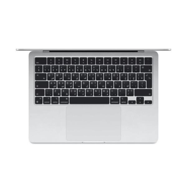 Apple MacBook Air 13" M4 Chip 10-Core CPU 10-Core GPU 24GB RAM 512GB SSD (Eng/Arb) - Silver - Image 2