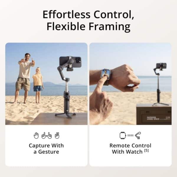 DJI Osmo Mobile 7P smartphone stabilizer – available now at AX Store Kuwait, perfect for mobile video creators
