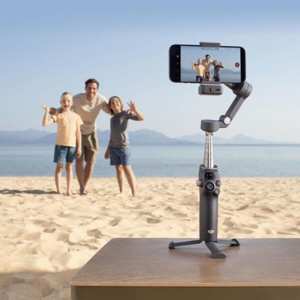 DJI Osmo Mobile 7P smartphone stabilizer – available now at AX Store Kuwait, perfect for mobile video creators