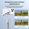 DJI Osmo Mobile 7 smartphone stabilizer with foldable design and 3-axis gimbal