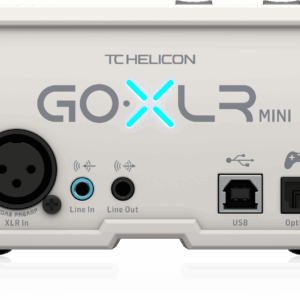 GoXLR Mini White rear inputs and outputs — AX Store Kuwait