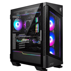 RTX 5070 Gaming PC – i7-14700K – MSI MPG Velox 100R Black