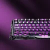 GravaStar Mercury V75 Lite Transparent Black 75% Hall-Effect Magnetic Switch Gaming Keyboard