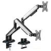 Sades APEP Dual Monitor Arm RGB – Dual Screen VESA Mount 17″ to 32″ – Orange - AX Store Kuwait - 6