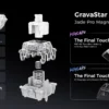GravaStar Mercury V75 Mecha Gray – 75% Hall-Effect Magnetic Switch Gaming Keyboard
