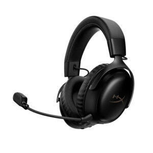 HyperX Cloud III S (2025 Edition) Wireless/Bluetooth Gaming Headset Upto 120 Hr, Ultra-Clear Microphone, Angled 53mm Driver For PC,PS5 & Mobile - Black