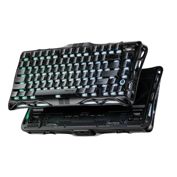 Gravastar Mercury V75 Stealth Black – 75% Hall-Effect Magnetic Switch Gaming Keyboard