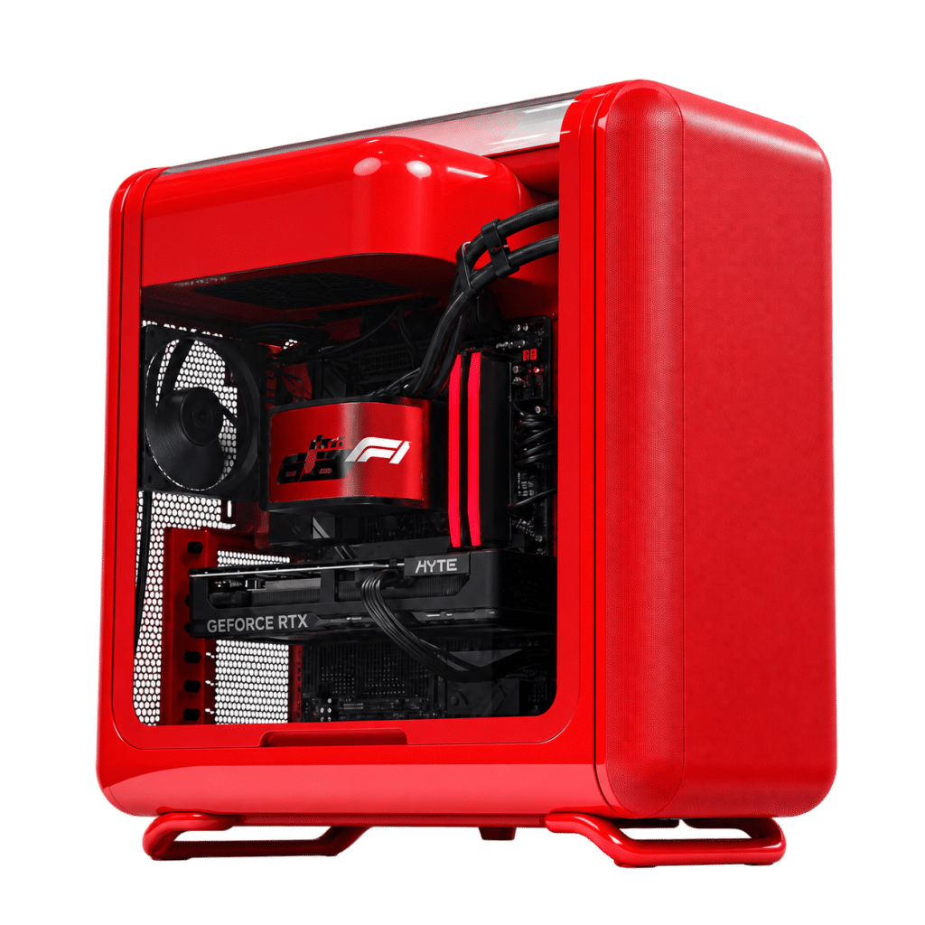 RTX 5060 Ti 16GB Gaming PC – Ryzen 5 9600X – HYTE X50 Wild Cherry