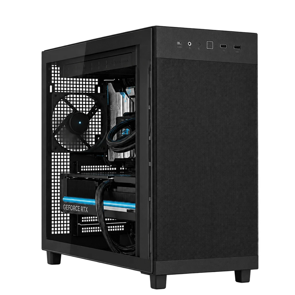 RTX 5070 Gaming PC – Ryzen 7 9700X – ASUS Prime AP303 Black