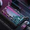 GravaStar Mercury V75 Pro Cyberpunk Edition 75% Hall-Effect Gaming Keyboard – Neon Industrial Design
