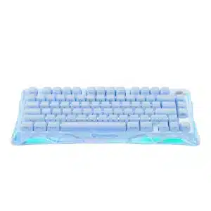 GravaStar Mercury K1 75% Wireless Mechanical Gaming Keyboard_Special Edition - Ice Blue