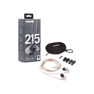 Shure SE215 Sound Isolating Earphones and accessories — AX Store Kuwait
